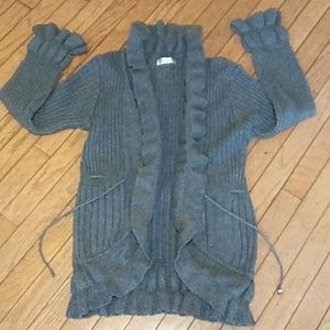 Jon & Anna gray longsleeve knitted sweater